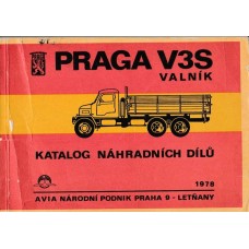 PRAGA V3S Katalog náhradních dílů 1978