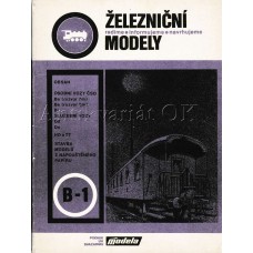 Železniční modely B -1 Osobní a služební dvounápravové vozy H0 a TT
