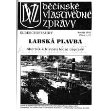 Labská plavba  ročník 1993 číslo 1-4  Sborník k historii lodní dopravy
