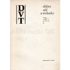 Dějiny věd techniky ročník 1972