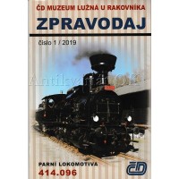 Zpravodaj 2019/1 ČD muzeum Lužná u Rakovníka 
