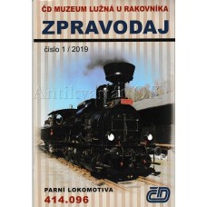 Zpravodaj 2019/1 ČD muzeum Lužná u Rakovníka 