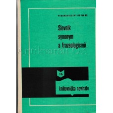 Slovník synonym, a frazeologismů