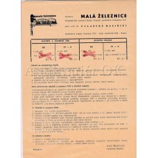 Silniční značky Malá železnice