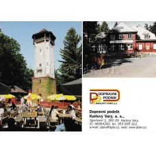 50 let Dopravního podniku v Karlových Varech - soubor pohledů