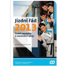 SŽDC Jízdní řád 2013 platí od 9.12.2012 do 14.12.2013