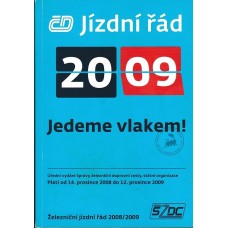 SŽDC Jízdní řád 2009 platí od 14.12.2008 do 12.12.2009