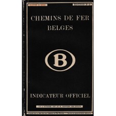 Chemins de Fer Belges Indicateur officiel du 3 Octobre 1937 au 31 Janvier 1938 Inclus Édition No 3 
