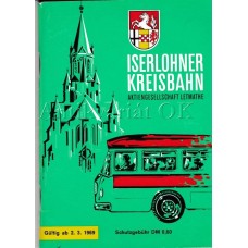 Iserlohner Kreisbahn  Gültig ab 2.3.1969