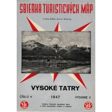 Sbierka turistických máp č. 11 - Vysoké Tatry