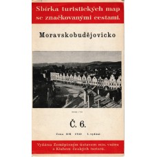 Sbírka turistických map se značkovanými cestami č. 6 Moravskobudějovicko