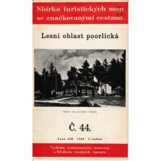 Sbírka turistických map se značkovanými cestami č.44 Lesní oblast poorlická