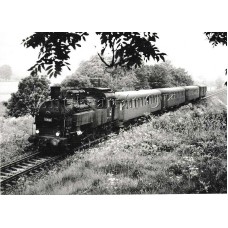 Lokomotiva 524.1109 na Os 16 007 u Rumburka 30.7.1974