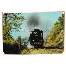 Parní lokomotiva 01 0521 zwischen Saalfeld und Unterwellenborn