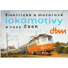Elektrické a motorové lokomotivy a vozy ČSSR