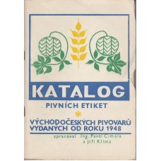 Katalog pivních etiket východoč. pivovarů vydaných od.r.1948
