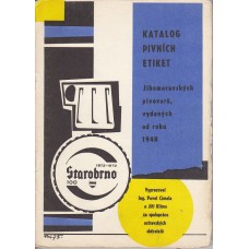 Katalog pivních etiket jihomor. pivovarů vydaných od r. 1948