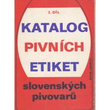 Katalog pivních etiket slovenských pivovarů 2. díl