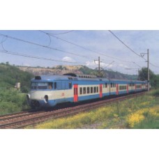 Pantografická jednotka 451.088/087 u zastávky  Roztoky - Žalov