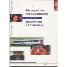 Chemins de fer Belges Bijvoegsel aan het Spoorboekje 29.9.1996-31.5.1997