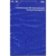 Reisinformatie NS Internationaal winterdienstregeling 1989-90