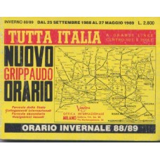 Tutta Italia a Grandi linee centro SUD e ISOLE Grippaudo orario 88/9