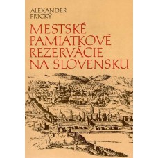 Mestské pamiatkové rezervácie na Slovensku