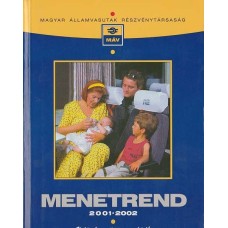 MÁV Menetrend 2001 - 2002