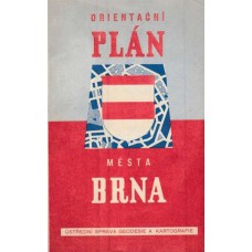 Brno - orientační plán 1:15 000