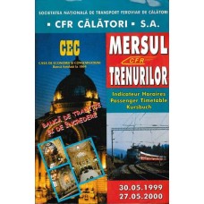CFR Mersul Trenuriol de Calatori 30.5.1999-27.5.2000