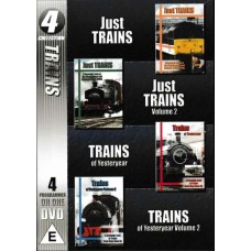 Just Trains 1-2 and Trains of Yesteryear 1-2 Collection 4 programmes
